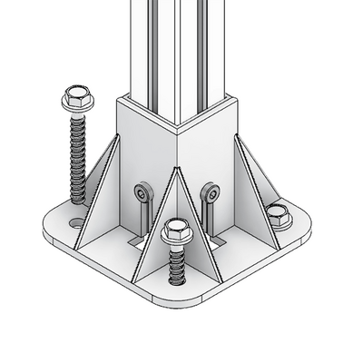 24-383S-0 MODULAR SOLUTIONS 3/8 IN X 3 IN CONCRETE SCREW ANCHOR